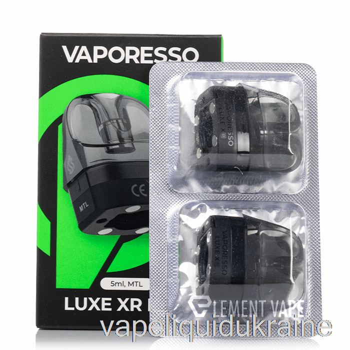 Vape Ukraine Vaporesso LUXE XR Replacement Pods 5mL MTL Pods